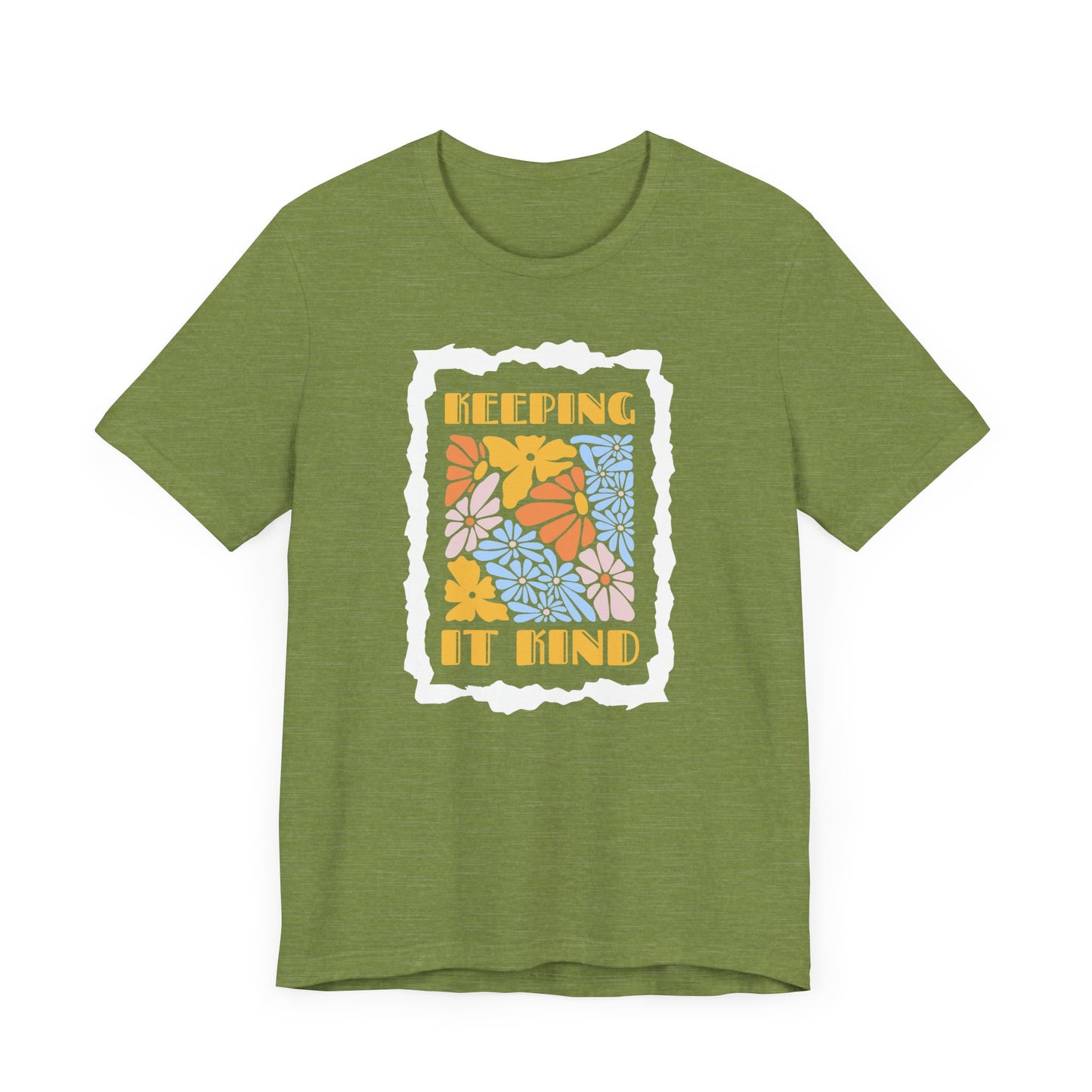 Flower Garden Women’s Graphic T-Shirt 'Keeping it Kind' Small-3X Free Shipping