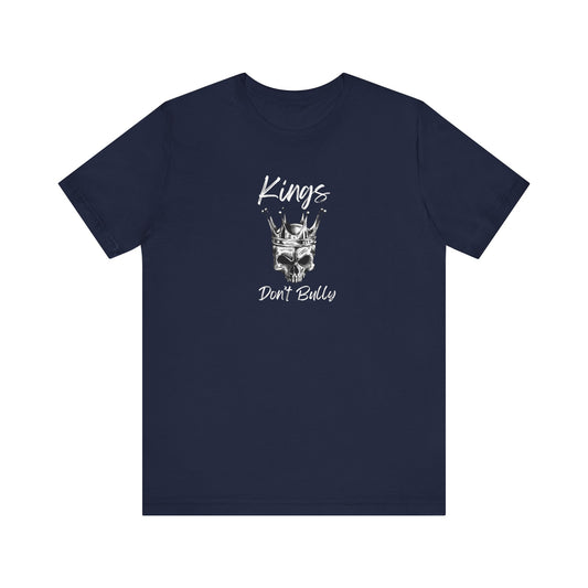 Skull Crown Men's Graphic T-Shirt 'Kings Don’t Bully’ Small-3X
